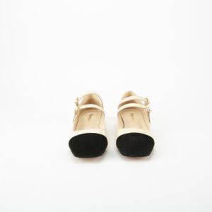 Ballerina Naplack Punta Nera Happyway Donna A00105 BALL.DOPPIO CINTURINO