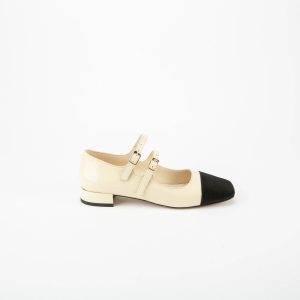 Ballerina Naplack Punta Nera Happyway Donna A00105 BALL.DOPPIO CINTURINO