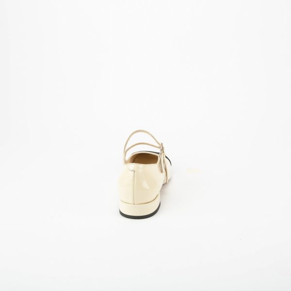 Ballerina Naplack Punta Nera Happyway Donna A00105 BALL.DOPPIO CINTURINO