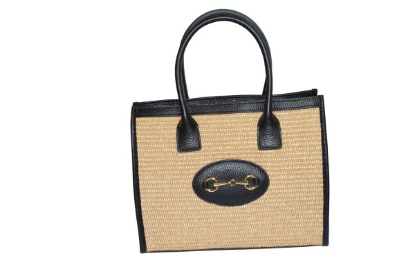 Borsa Rafia e Pelle LUISA PETITE SUMMER