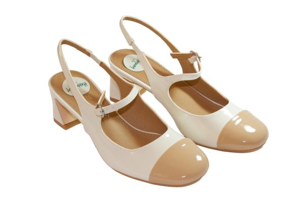 Slingback Bicolor Naplak Happyway Slingback Donna AGD219