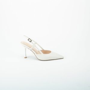SCARPE SLINGBACK TACCO ALTO