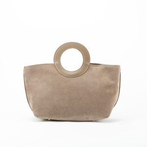 BORSA CAMOSCIO MANICO ANELLO