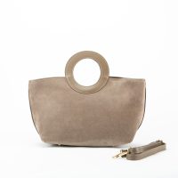 BORSA CAMOSCIO MANICO ANELLO