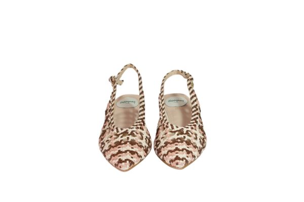 BALLERINA SLINGBACK INTRECCIO CLARA