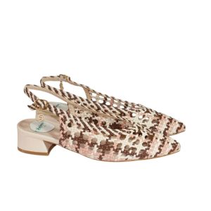 BALLERINA SLINGBACK INTRECCIO CLARA