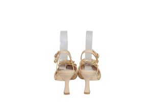 Slingback CAMELIA con fiore elegante tacco medio