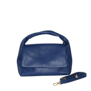 Borsa CLOE in pelle martellata o camoscio