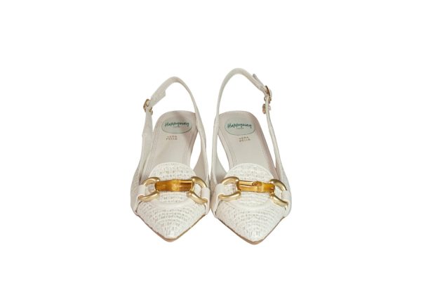 Slingback Fibbia Bamboo Positano Happyway