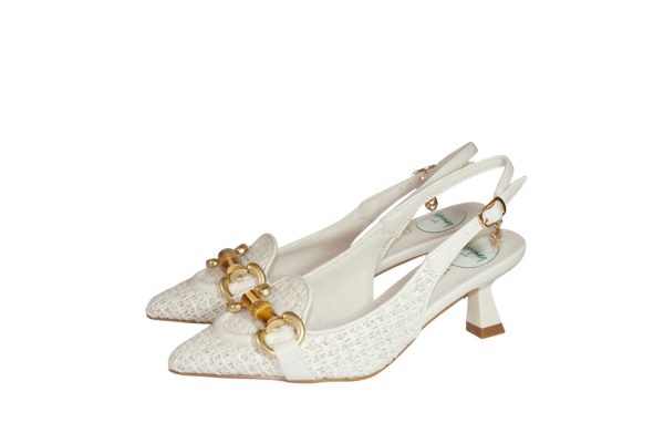 Slingback Fibbia Bamboo Positano Happyway
