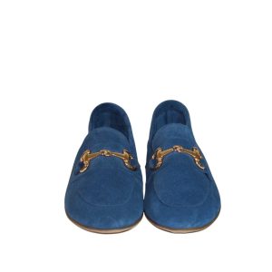 Mocassino Camoscio NERANO CON MORSETTO